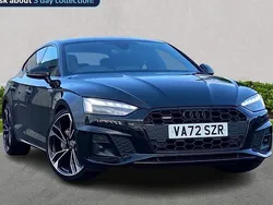 Black Used 2022 Audi A5 Sportback Black Edition Hatchback | £28,429 (A bit pricey)
