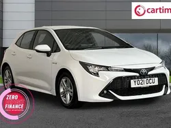 White Used 2021 Toyota Corolla Hatchback | £13,950 (Fair price)