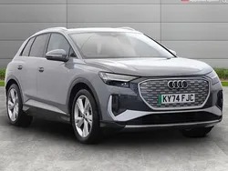 Grey Used 2024 Audi Q4 e-tron S-Line SUV | £37,999 (Fair price)
