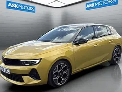 Yellow Used 2022 Vauxhall Astra Ultimate Hatchback | £17,395 (Good price)
