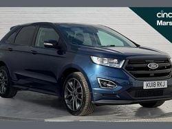Blue Used 2018 Ford Edge Sport SUV | £16,437 (Fair price)
