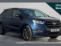 Blue Used 2018 Ford Edge Sport SUV | £16,724 (Fair price)