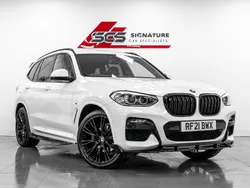 White Used 2021 BMW X3 M Sport SUV | £25,295 (Fair price)