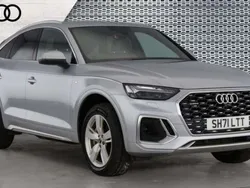 Silver Used 2021 Audi Q5 Sportback S-Line SUV | £28,501 (Super price)