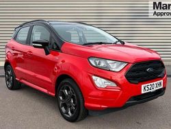 Red Used 2020 Ford Ecosport ST-Line SUV | £9,810 (Good price)