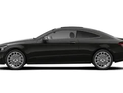 Black Used 2023 Mercedes C300 AMG line Coupe | £35,390 (Expensive)