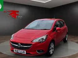 Red Used 2017 Vauxhall Corsa SRi Hatchback | £5,300 (Fair price)