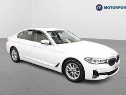 White Used 2021 BMW 520 Exclusive Sedan | £23,249 (Super price)