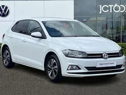 White Used 2020 VW Polo Match Hatchback | £13,231 (Fair price)