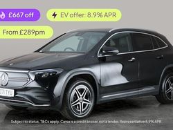 Black Used 2021 Mercedes EQA250 AMG line SUV | £18,766 (Good price)