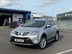 Silver Used 2013 Toyota RAV4 SUV | £6,750 (Fair price)