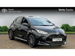 Black Used 2023 Toyota Yaris Hybrid Sport Hatchback | £18,484 (Fair price)