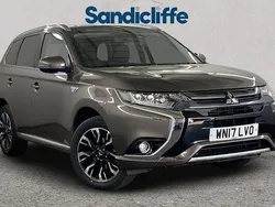 Brown Used 2017 Mitsubishi Outlander P-HEV Estate | £11,300 (Fair price)
