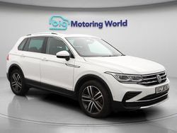 White Used 2022 VW Tiguan Elegance SUV | £22,700 (Fair price)