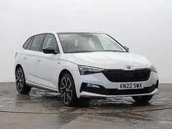 Moon white metallic Used 2022 Skoda Scala Monte Carlo Hatchback | £16,850