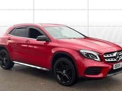 Red Used 2019 Mercedes GLA180 AMG line SUV | £18,339 (Fair price)