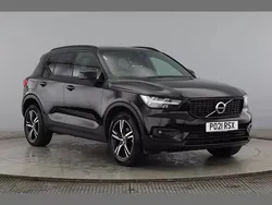 Onyx black Used 2021 Volvo XC40 R-Design SUV | £20,590 (Fair price)