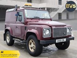 Red Used 2016 Land Rover Defender SUV | £38,340 (Good price)