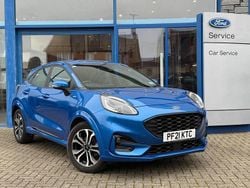 Blue Used 2021 Ford Puma Gen-E ST-Line Hatchback | £15,495 (Fair price)