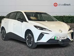 Solid arctic white New 2024 MG MG4 EV SE Hatchback | £18,195 (Good price)