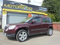 Maroon Used 2013 Skoda Yeti SE SUV | £3,995 (Good price)
