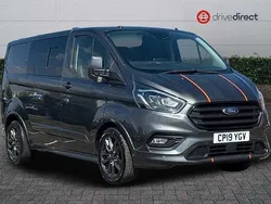 Grey Used 2019 Ford Transit Custom Sport Van | £20,500 (Expensive)