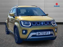 Yellow Used 2020 Suzuki Ignis SZ5 Hatchback | £12,828 (Fair price)