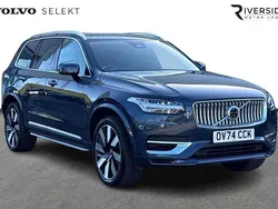 Denim blue Used 2024 Volvo XC90 Ultra SUV | £50,994 (Expensive)