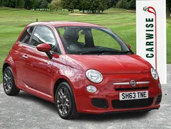 Red Used 2013 Fiat 500 S Hatchback | £4,650 (Fair price)