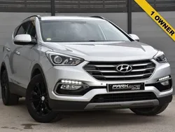 Silver Used 2018 Hyundai Santa Fe Premium SUV | £9,995