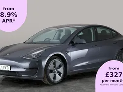 Grey Used 2021 Tesla Model 3 Standard Range Sedan | £20,302 (Fair price)