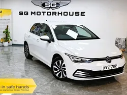 White Used 2021 VW Golf VIII Active Hatchback | £16,995 (Fair price)