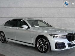 Silver Used 2020 BMW 740L M Sport Sedan | £31,549