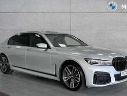 Silver Used 2020 BMW 740L M Sport Sedan | £31,549