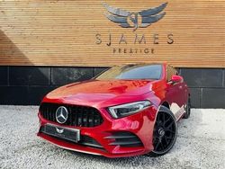 Red Used 2022 Mercedes A250 AMG line Hatchback | £23,388 (Expensive)