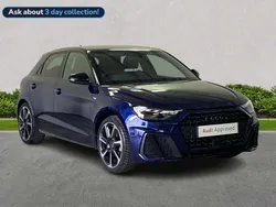 Blue Used 2024 Audi A1 Black Edition Hatchback | £25,494 (Fair price)