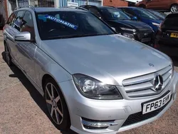 Silver Used 2013 Mercedes C180 AMG Estate | £8,695 (Fair price)