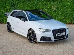 White Used 2015 Audi RS3 Advanced Hatchback | £22,500 (A bit pricey)