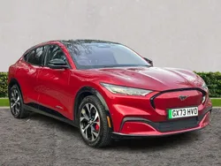 Red Used 2023 Ford Mustang Mach-E Extended Range SUV | £29,499 (Super price)