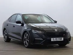 Black magic pearl effect Used 2021 Skoda Octavia vRS Hatchback | £22,500 (Expensive)