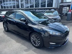 Black Used 2017 Ford Focus ST-Line Hatchback | £9,390 (Good price)
