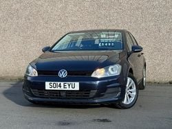 Blue Used 2014 VW Golf VII SE Hatchback | £5,495 (Good price)