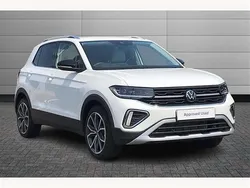 Pure white Used 2025 VW T-Cross Style SUV | £29,250