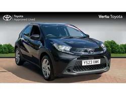 Black Used 2023 Toyota Aygo PURE Hatchback | £14,239 (A bit pricey)