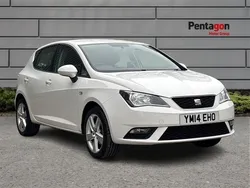 White Used 2014 Seat Ibiza Hatchback | £6,495 (Fair price)