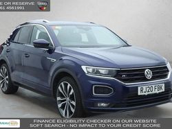 Blue Used 2020 VW T-Roc R-line SUV | £17,970 (Good price)