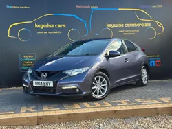Blue Used 2014 Honda Civic S Hatchback | £8,290 (Fair price)