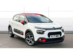 White Used 2021 Citroën C3 PureTech Hatchback | £10,489 (Fair price)