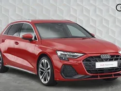 Red Used 2025 Audi A3 S-Line Hatchback | £30,300 (Expensive)