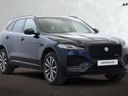 Metallic portofino blue Used 2023 Jaguar F-Pace R-Dynamic SUV | £38,171 (Fair price)